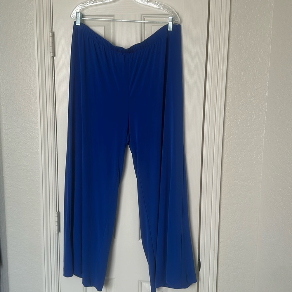 Chico’s 3 wide leg blue pants